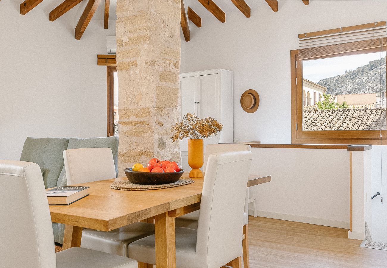 Ferienhaus in Pollensa - Townhouse with puig de Maria view by home villas