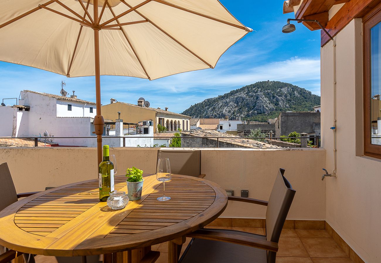 Ferienhaus in Pollensa - Townhouse with puig de Maria view by home villas 3