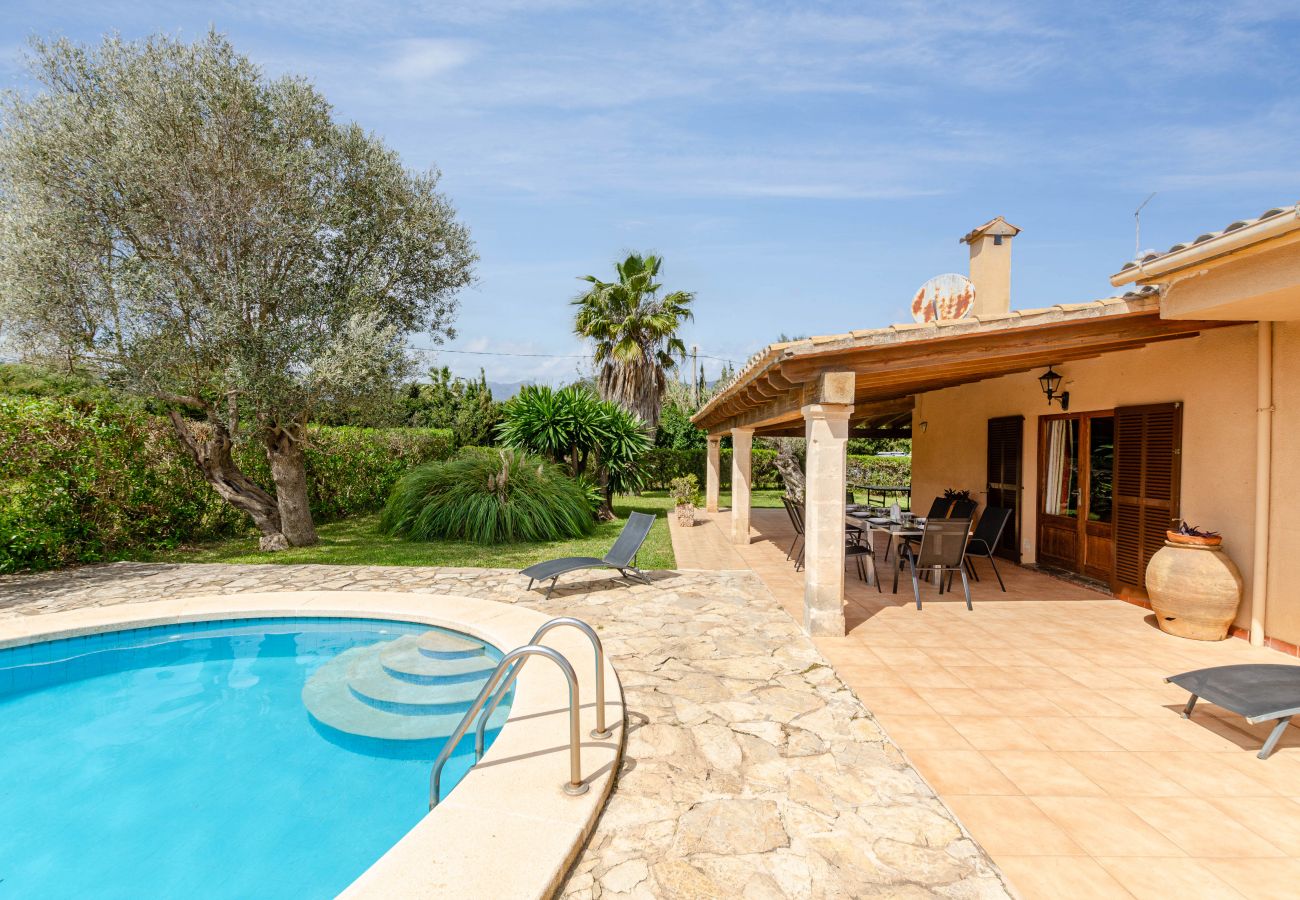 Villa en Pollensa - Finca en Pollença con piscina y barbacoa, Escandeu