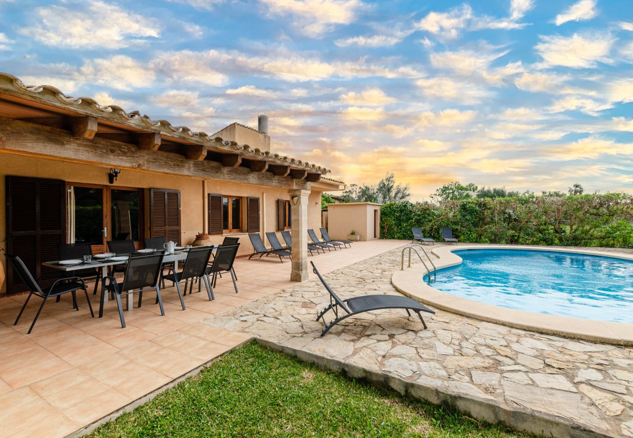 Villa en Pollensa - Finca en Pollença con piscina y barbacoa, Escandeu