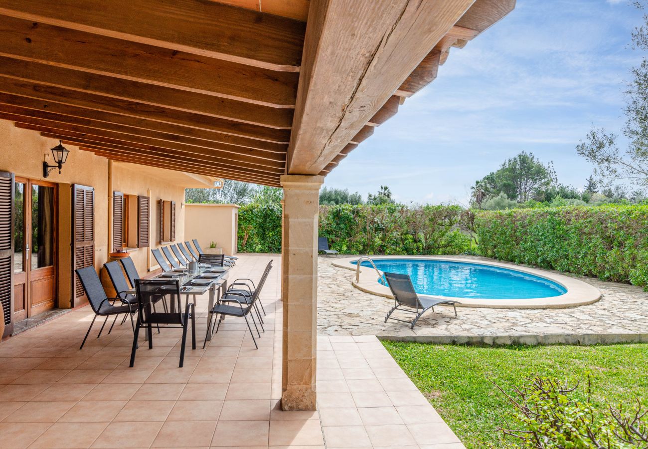 Villa en Pollensa - Finca en Pollença con piscina y barbacoa, Escandeu